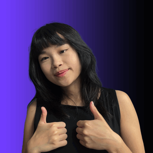 Headshot of Iris Xie, Creative Designer at NoGood.