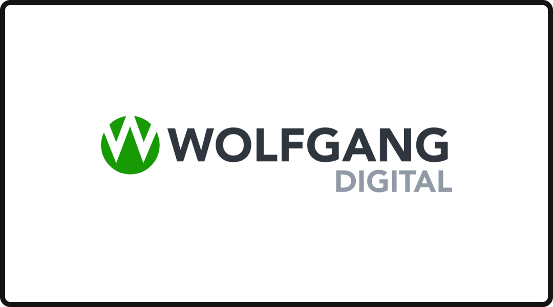 Logo for Wolfgang Digital, one of the top marketing agencies in Dublin.