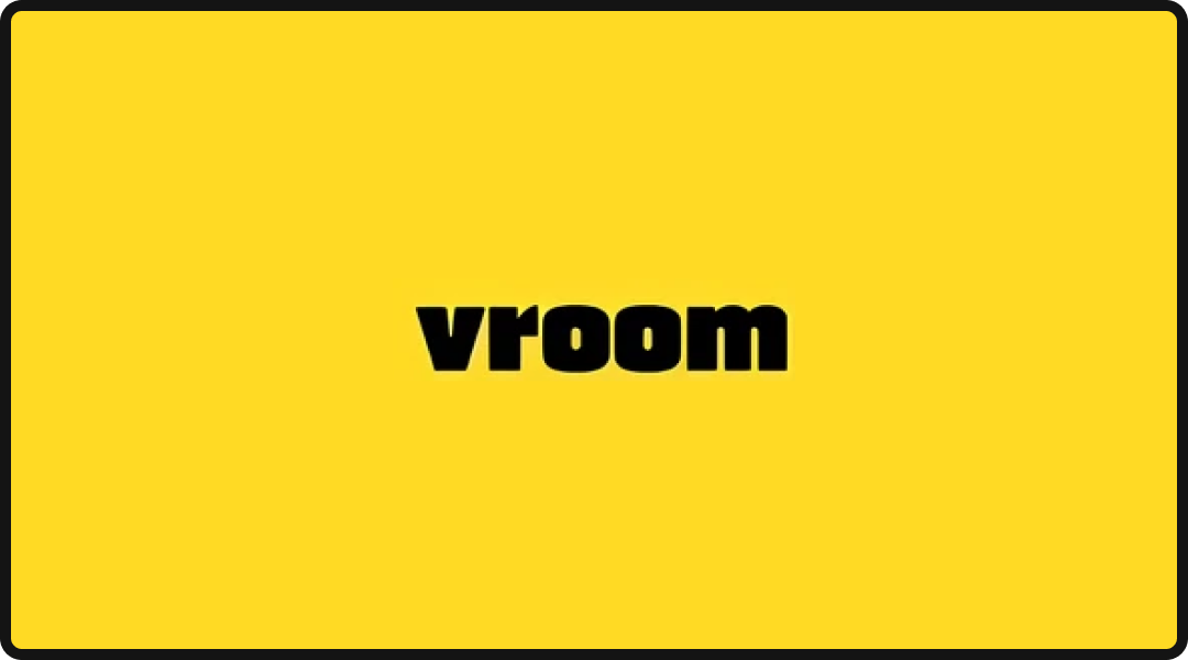 Logo for Vroom, one of the top marketing agencies in Dublin.