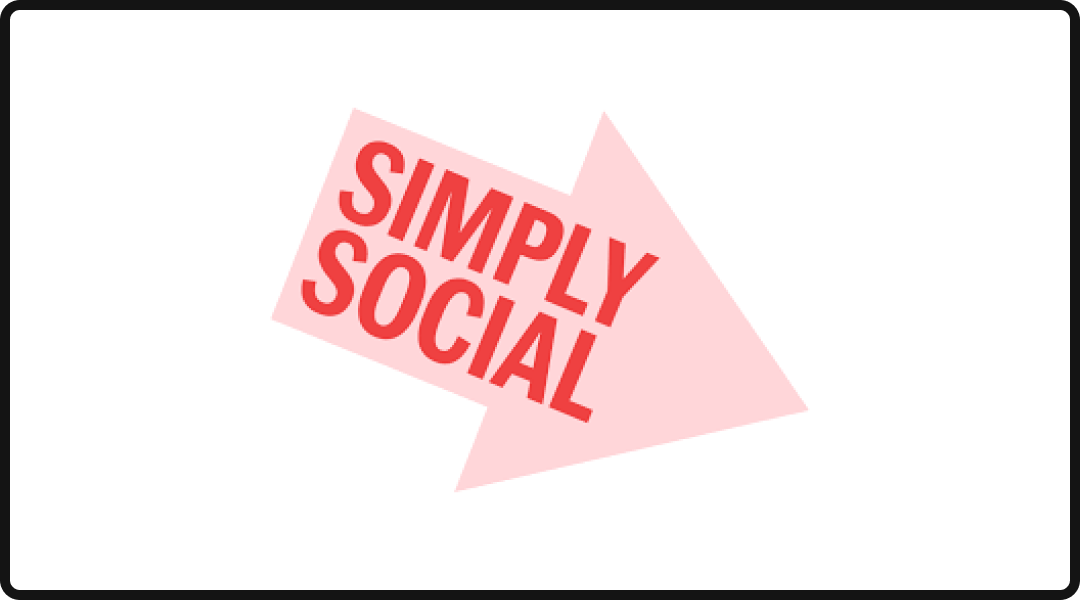 Logo for Simply Social, one of the top marketing agencies in Dublin.