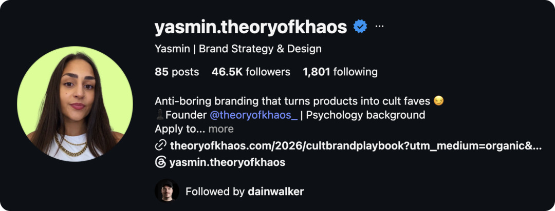 Yasmin Saira - Top 15 Marketing Instagram Accounts to Follow