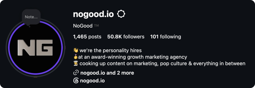 NoGood - Top 15 Marketing Instagram Accounts to Follow
