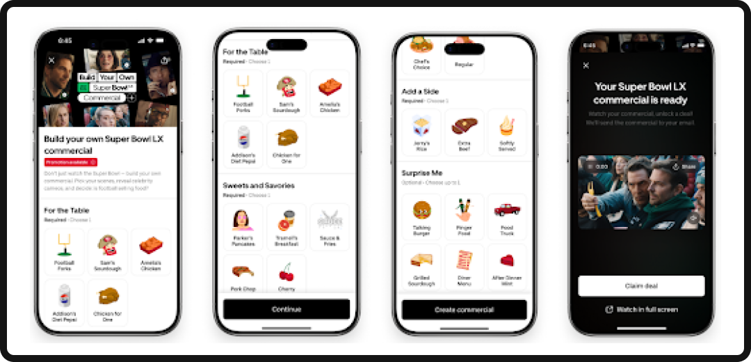 Uber 2026 Super Bowl ad.