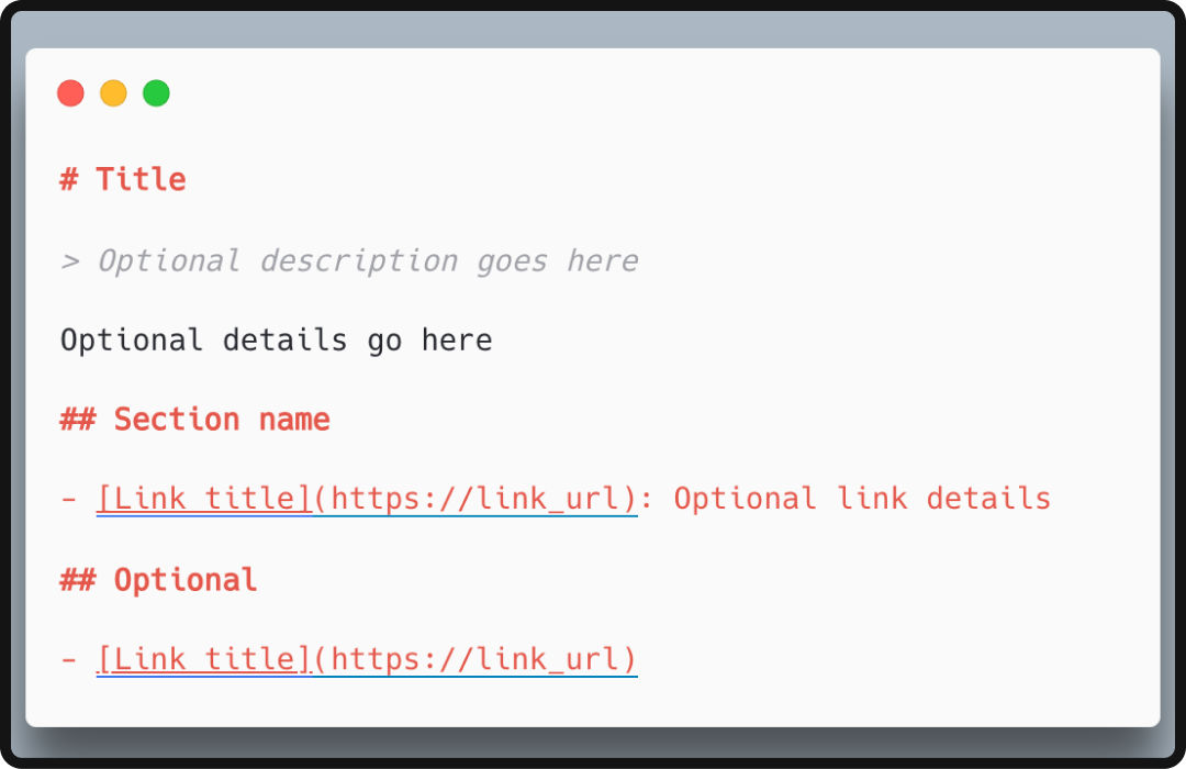 Example of where to add natural language metadata to optimize for agentic commerce.