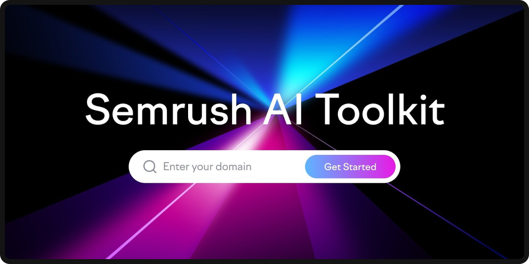 Logo of Semrush AI Toolkit, one of the top enterprise AEO visibility tools in 2026.