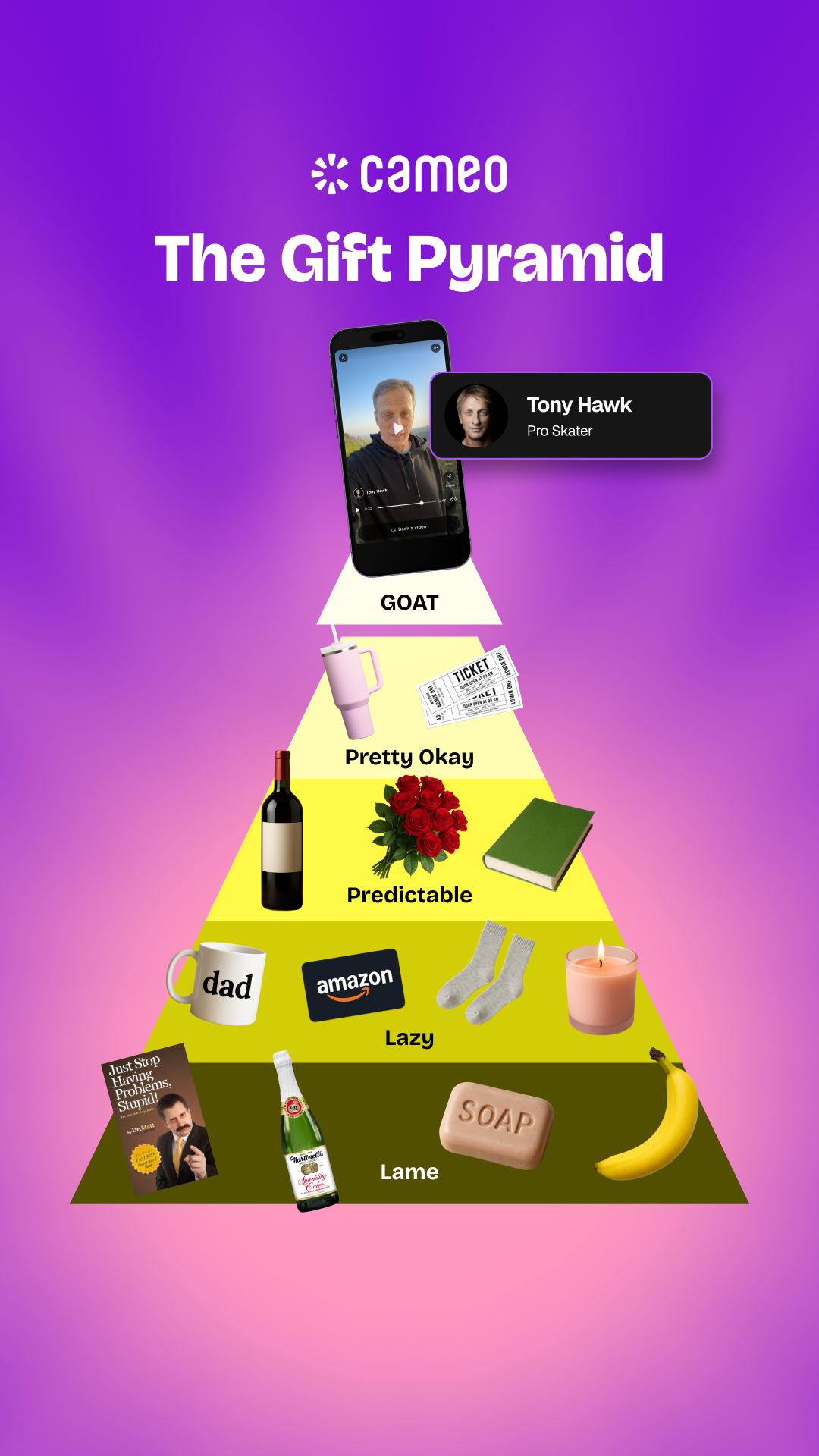 One of our top creative performers for the social campaigns run for Cameo.
