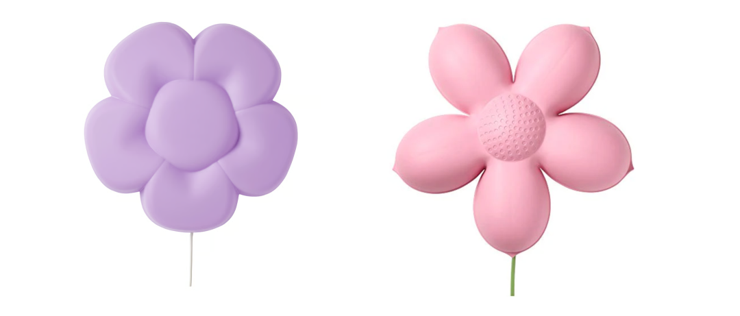 One of IKEA's iconic products, a flower-shaped lamp.