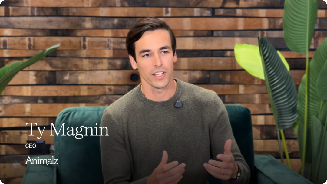 Ty Magnin, CEO of Animalz, one of the top AEO/GEO experts to follow.